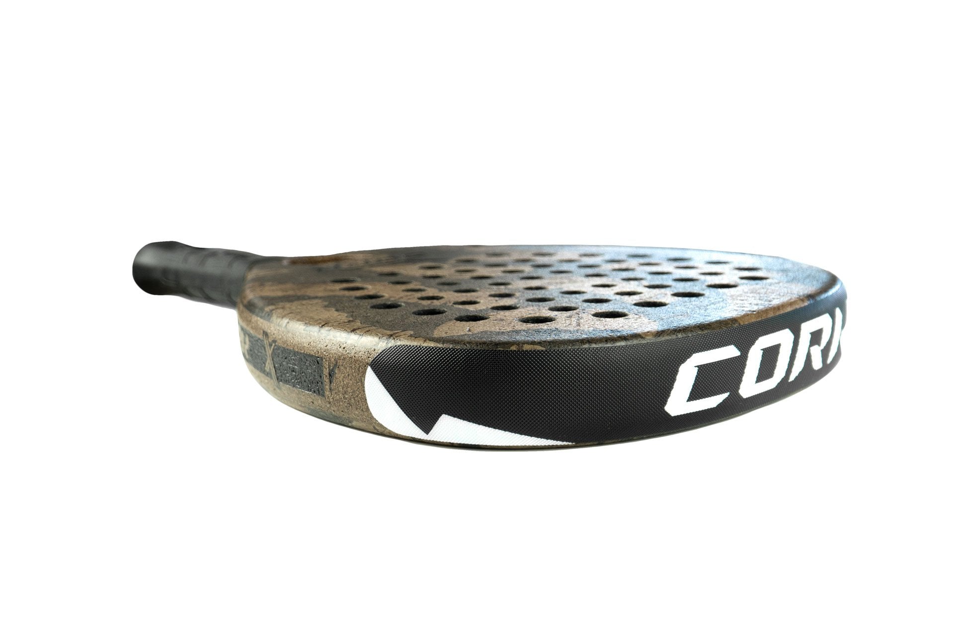 Cork Extreme Black Padel Racket which is available for sale at GSM Sports