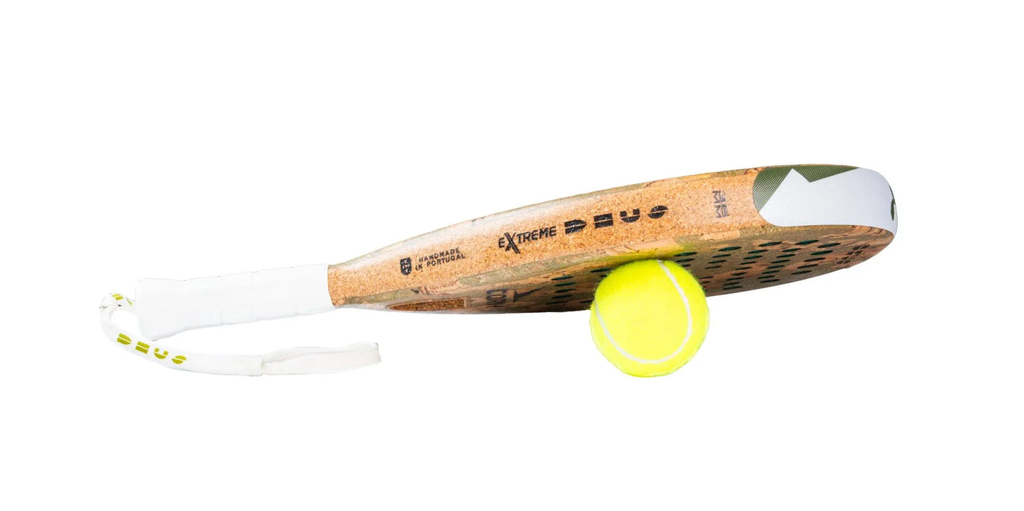 Cork Extreme Deus Padel Racket which is available for sale at GSM Sports