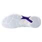 Yonex Power Cushion Cascade Accel Badminton Shoes - Saxe White which is available for sale at GSM Sports