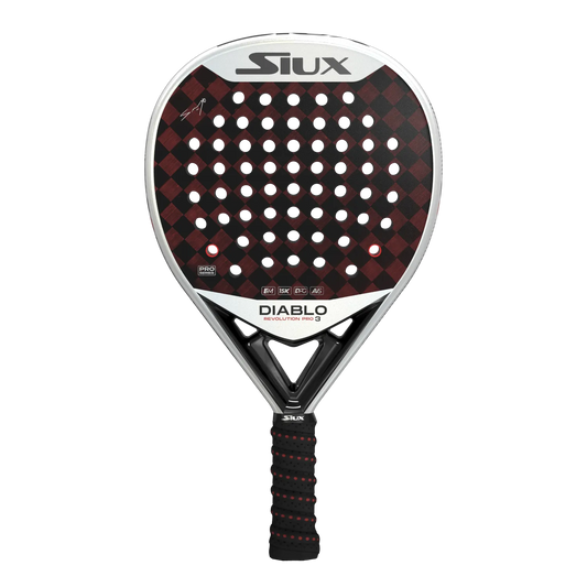 Siux Diablo Revolution Pro 3 Padel Racket  which is available for sale at GSM Sports