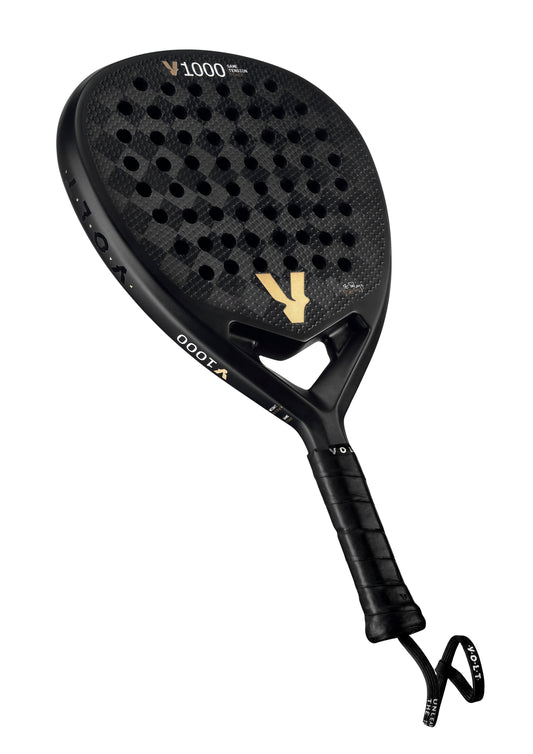 The Volt 1000 V23 Padel Racket available for sale at GSM Sports.  