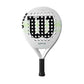 Wilson Optix V1 White Padel Racket which is available for sale at GSM Sports