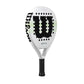 Wilson Optix V1 White Padel Racket which is available for sale at GSM Sports