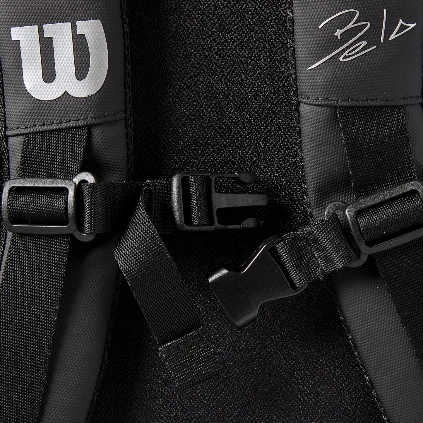 Wilson Bela Super Tour Padel Bag Black which is available for sale at GSM Sports