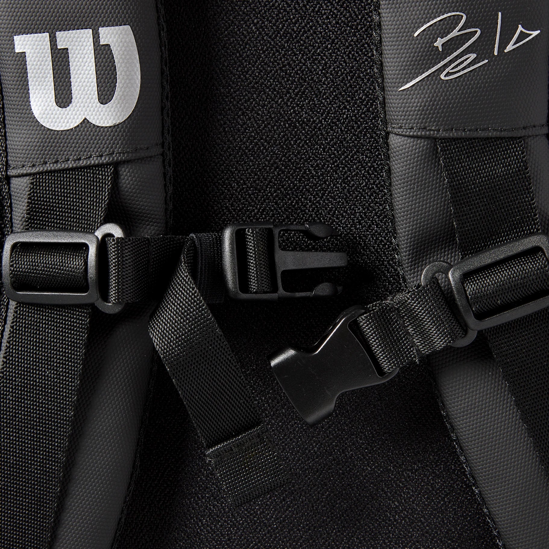 Wilson Bela Super Tour Padel Bag Black which is available for sale at GSM Sports