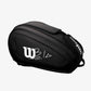 Wilson Bela Super Tour Padel Bag Black which is available for sale at GSM Sports