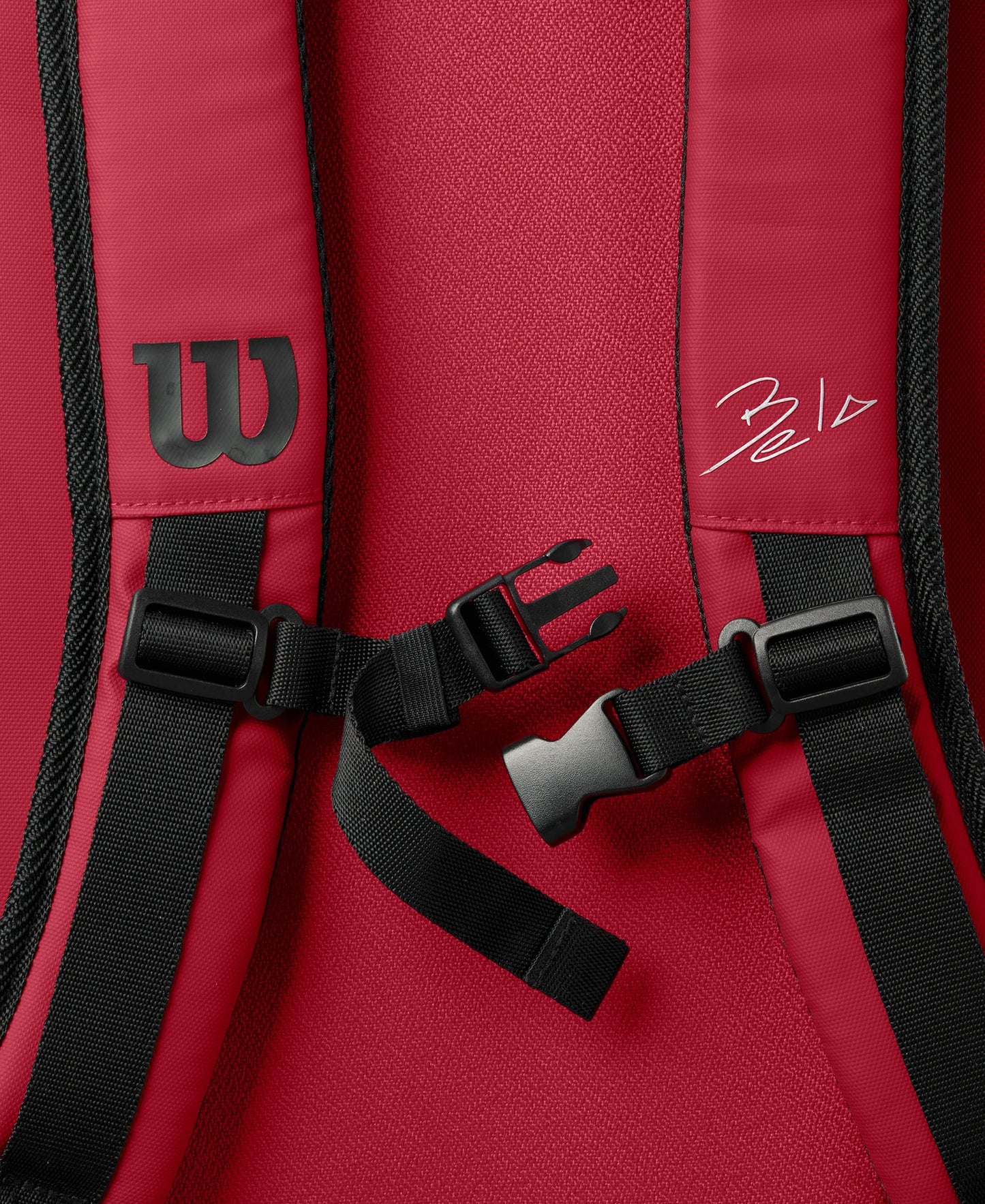 Wilson Bela Super Tour Padel Bag Red which is available for sale at GSM Sports