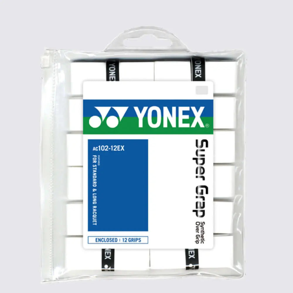 Yonex AC102-12EX Super Grap Roll Racket Overgrip which is available for sale at GSM Sports