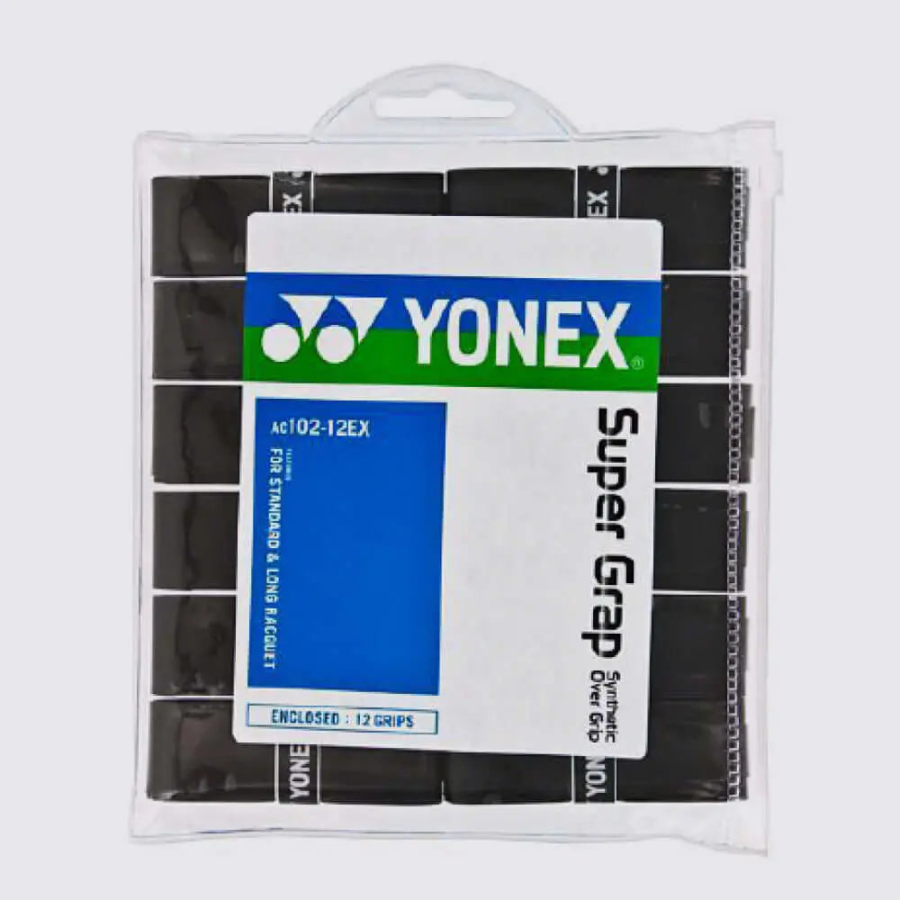 Yonex AC102-12EX Super Grap Roll Racket Overgrip which is available for sale at GSM Sports