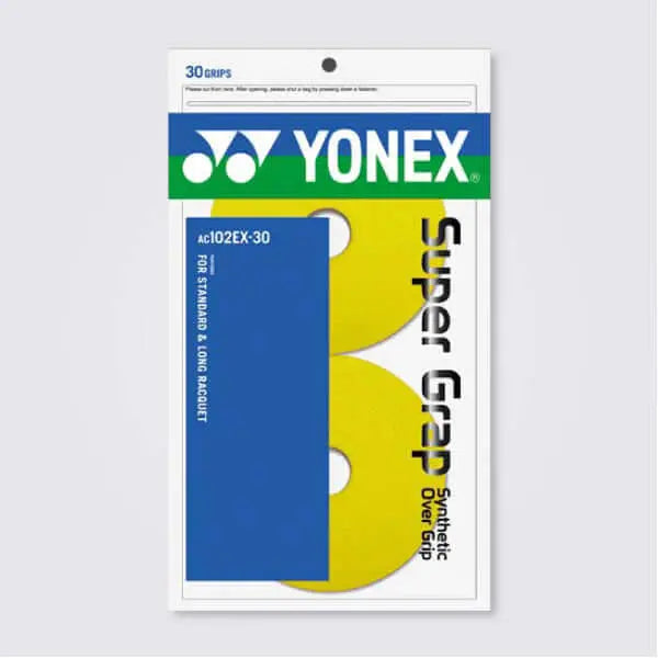 Yonex Wet Super Grap (30 Wraps) which is available for sale at GSM Sports