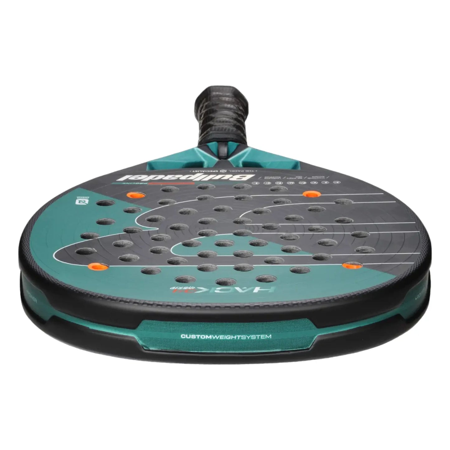 Bullpadel Hack 04 Hybrid 2025 Padel Racket which is available for sale at GSM Sports
