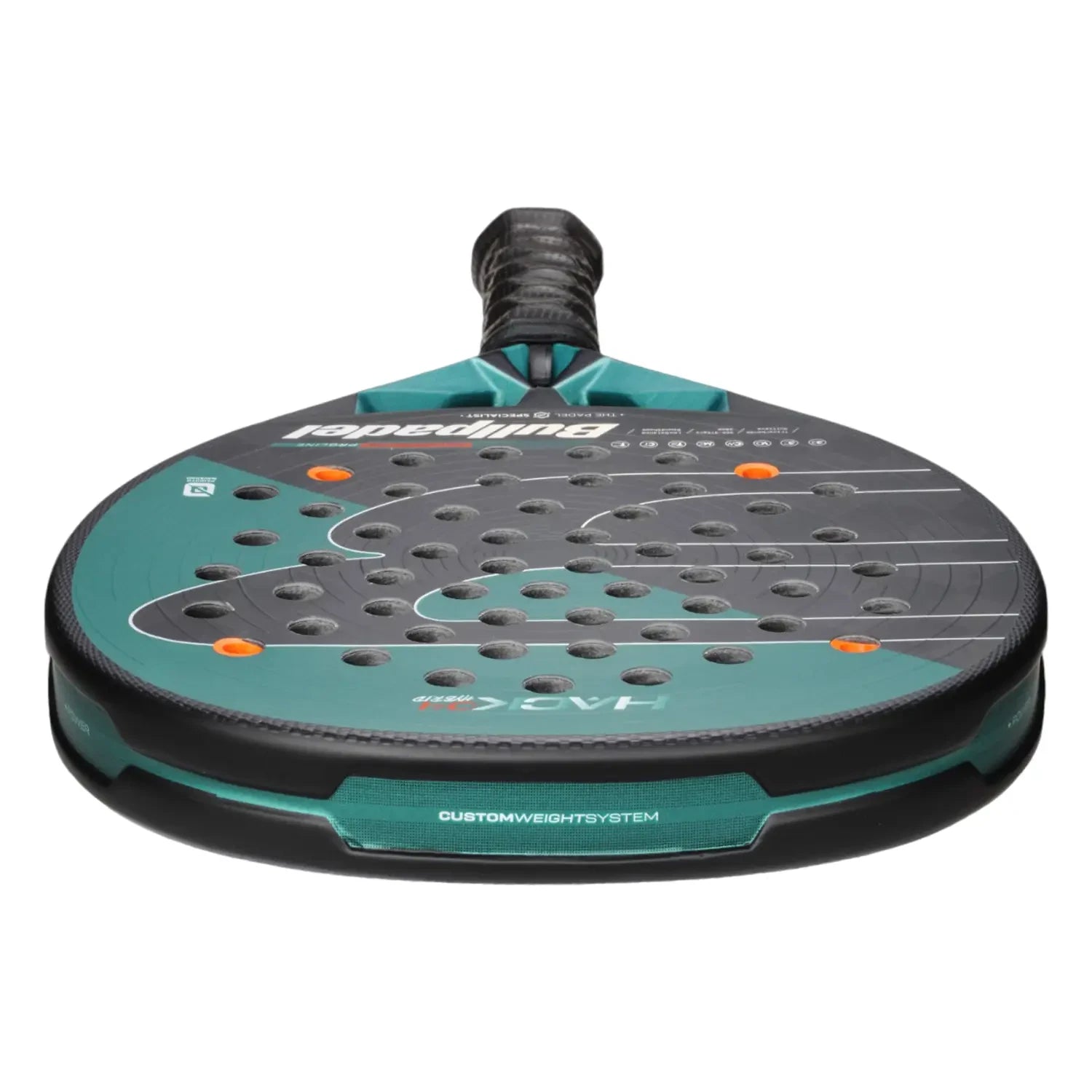 Bullpadel Hack 04 Hybrid 2025 Padel Racket which is available for sale at GSM Sports