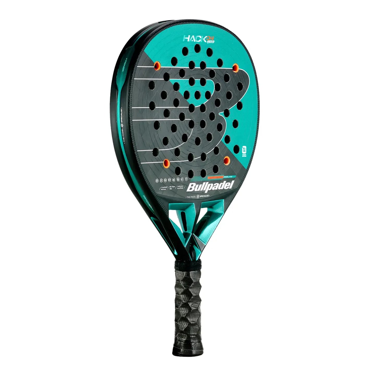 Bullpadel Hack 04 Hybrid 2025 Padel Racket which is available for sale at GSM Sports