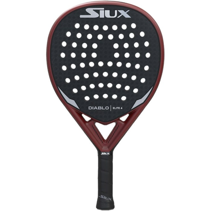 Siux Diablo Elite 4 2025 Padel racket which is available for sale at GSM Sports