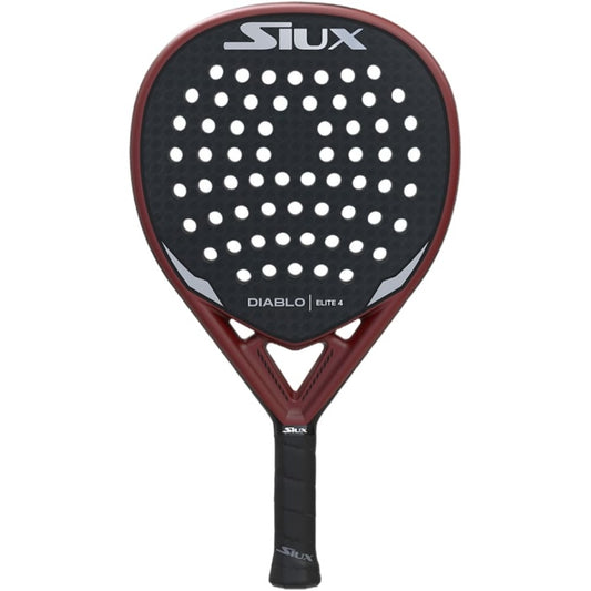 Siux Diablo Elite 4 2025 Padel racket which is available for sale at GSM Sports