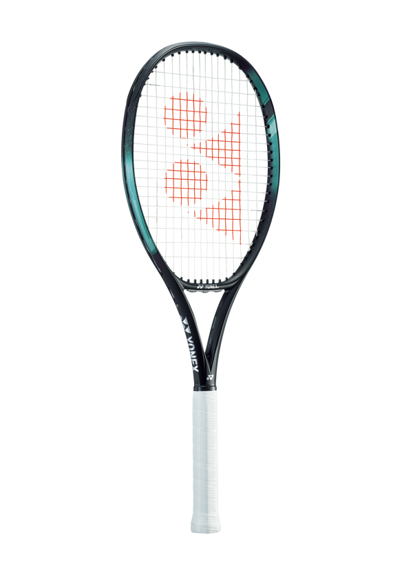 Yonex EZONE 100L Sky Blue Black Tennis Racket which is available for sale at GSM Sports