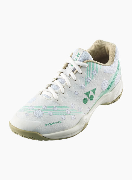 Yonex Power Cushion Strider Beat - Natural Color Badminton Shoes which is available for sale at GSM Sports