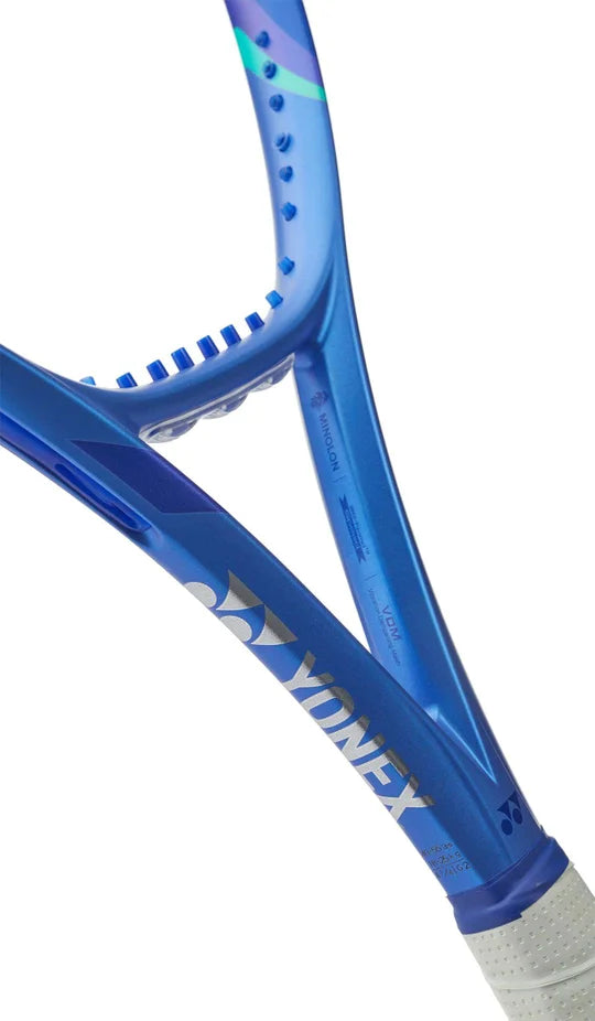Yonex EZONE 100SL Sky Blue Tennis Racket which is available for sale at GSM Sports 