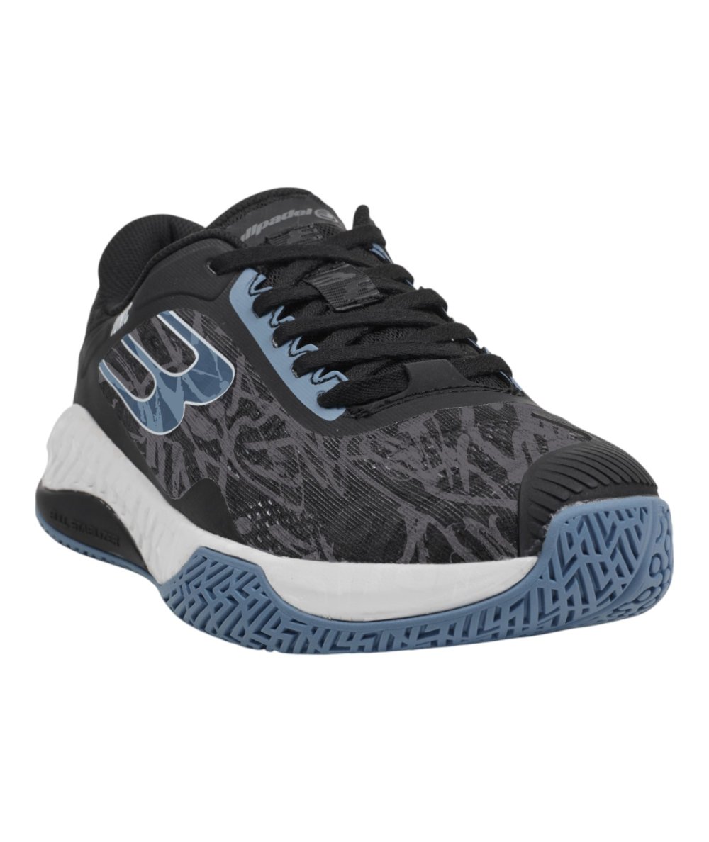 Bullpadel Ionic 25V Black Padel Shoes  which is available for sale at GSM Sports