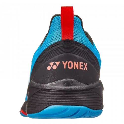 Yonex Power Cushion Sonicage 3 Womens Tennis Shoes- Blue/Black which is available for sale at GSM Sports