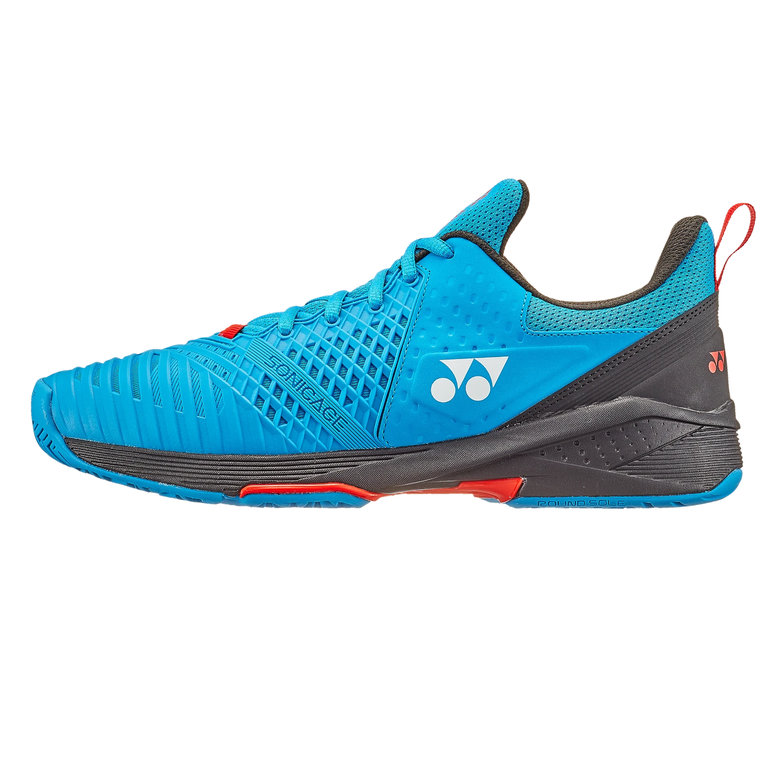 Yonex Power Cushion Sonicage 3 Womens Tennis Shoes- Blue/Black which is available for sale at GSM Sports