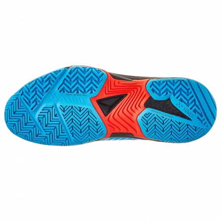 Yonex Power Cushion Sonicage 3 Womens Tennis Shoes- Blue/Black which is available for sale at GSM Sports