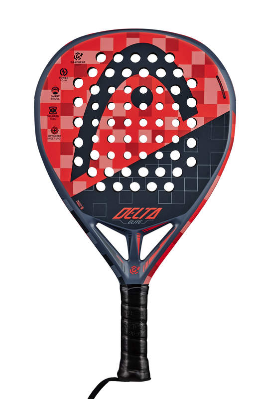 Head Delta Elite Padel Racket which is available for sale at GSM Sports