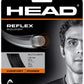 A set of Head Reflex Squash String for sale at GSM Sports in black