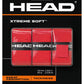 Head Xtremesoft Grip Tennis Overgrips in red for sale at GSM Sports
