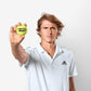 Alexander Zverev holding a Head Tour XT Tennis Ball 