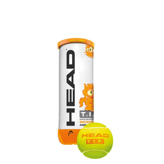 HEAD® T.I.P Orange - Can of 3 balls which is available for sale at GSM Sports