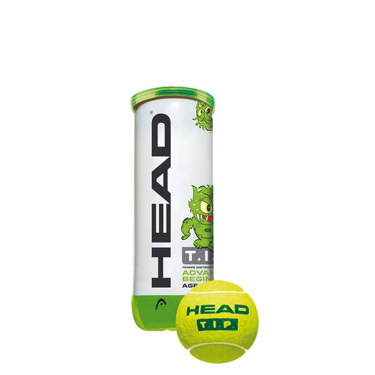 HEAD® T.I.P. Green - Can of 3 balls which is available for sale at GSM Sports