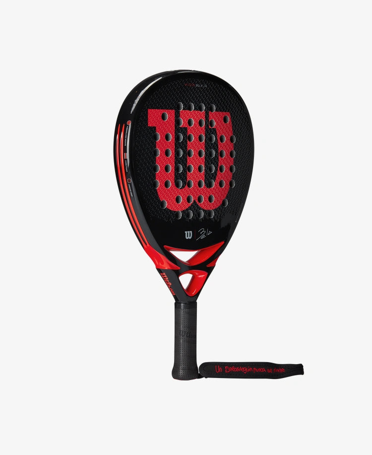 The Wilson Bela Junior Padel Racket available for sale at GSM Sports.
