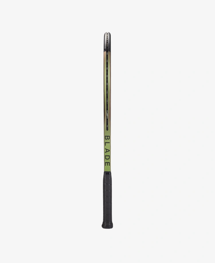 The Wilson Blade 100L V8 Tennis Racket available for sale at GSM Sports.