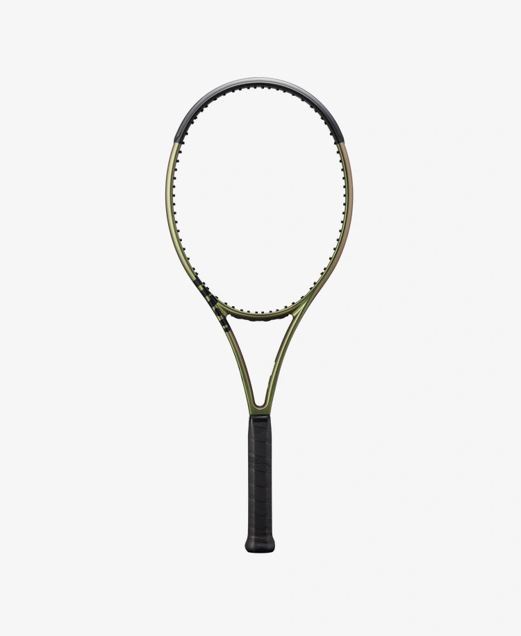 The Wilson Blade 100L V8 Tennis Racket available for sale at GSM Sports.