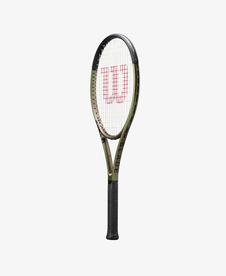 The Wilson Blade 104 V8 Tennis Racket available for sale at GSM Sports.