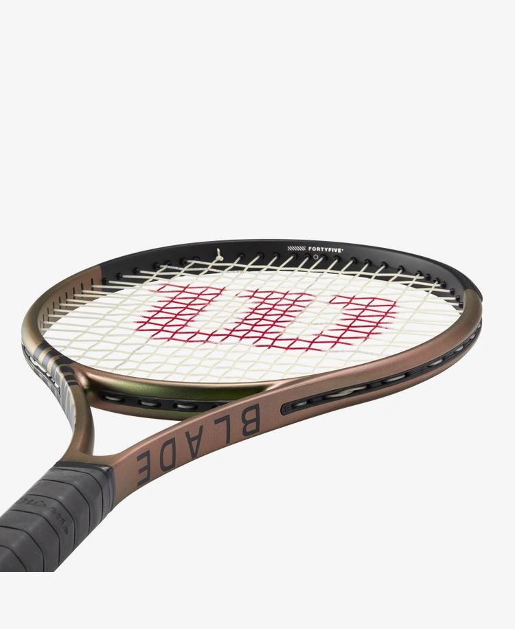 The Wilson Blade 104 V8 Tennis Racket available for sale at GSM Sports.