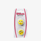 A pack of 2 Wilson Emoti-Fun Eye Roll/Crying Laughing Dampeners available for sale at GSM Sports.     