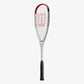 The Wilson Hyper Hammer Pro Squash Racket available for sale at GSM Sports.