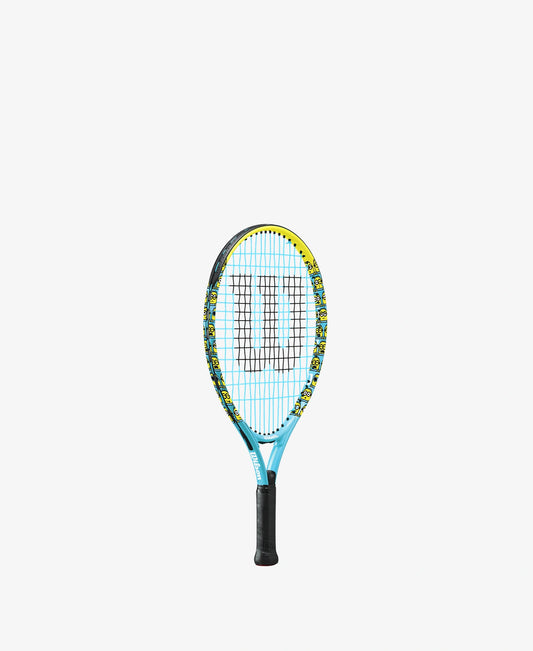 The Wilson Minions 2.0 Junior 19 Tennis Racket available for sale at GSM Sports.     