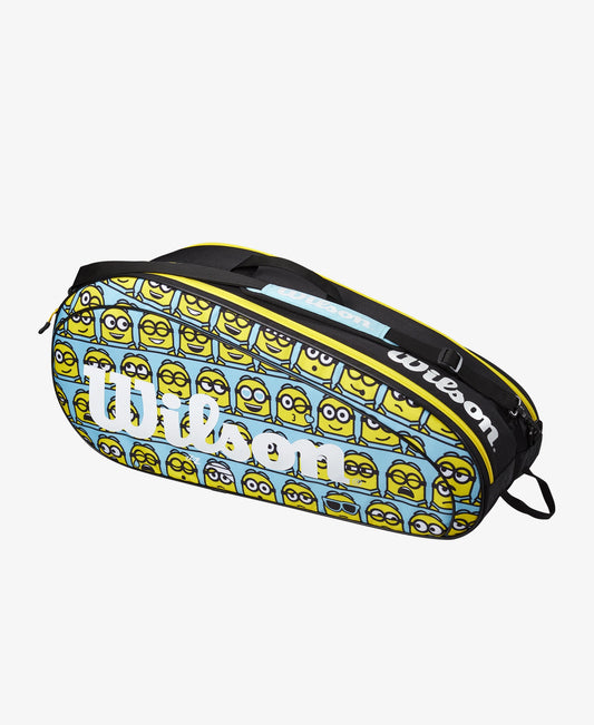 The Wilson Minions 2.0 Team 6 Pack Racket Bag available for sale at GSM Sports.     