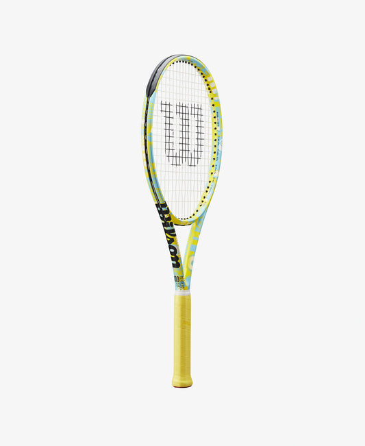 The Wilson Minions Clash 100 V2 Tennis Racket available for sale at GSM Sports.