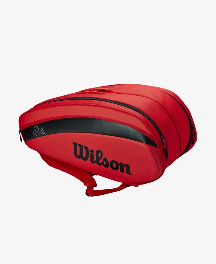 Wilson Roger Federer DNA 12 Pack Racket Bag GSM Sports