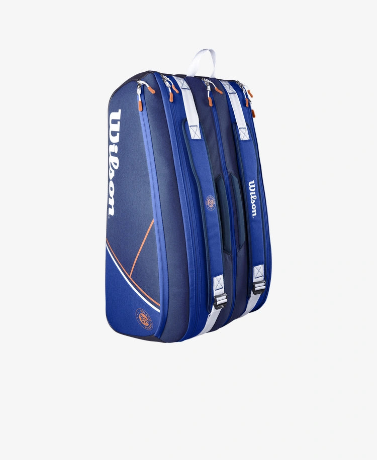 Wilson Roland Garros Super Tour 15 Pack Racket Bag GSM Sports