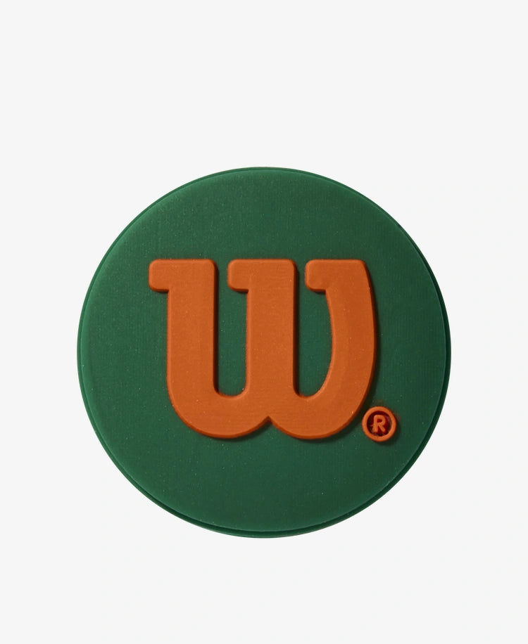 A 2 pack of Wilson Roland Garros Vibration Dampener available for sale at GSM Sports.