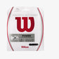 A set of Wilson Synthetic Gut Power 16 Tennis String in black available for sale at GSM Sports.   