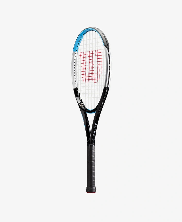 The Wilson Ultra 100L V3 Tennis Racket available for sale at GSM Sports.