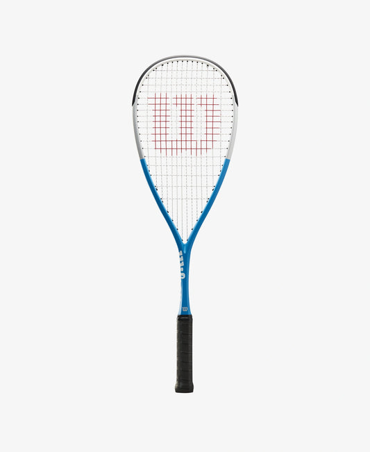 The Wilson Ultra UL Squash Racket available for sale at GSM Sports.    