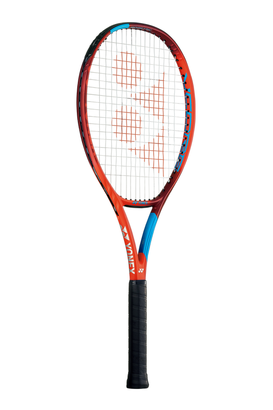 Yonex VCORE Game Tango Red Tennis Racket for sale at GSM Sports