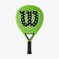 The Wilson Blade Team V2 Padel Racket in green which is available for sale at GSM Sports.    
